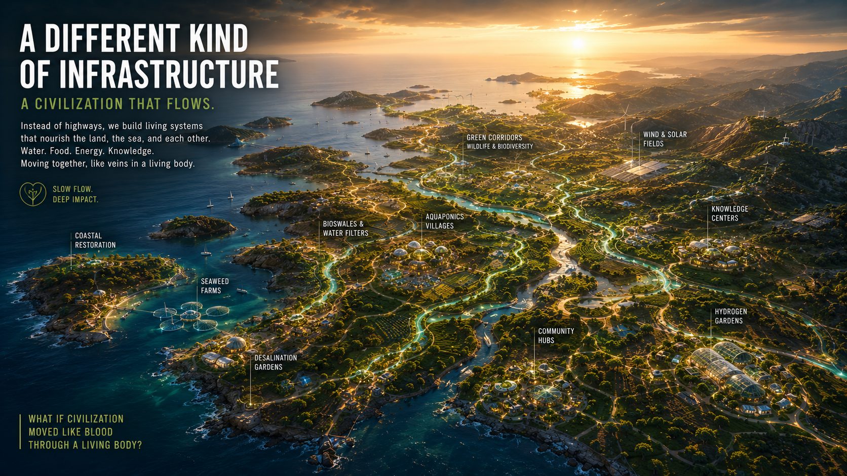 A different kind of infrastructure