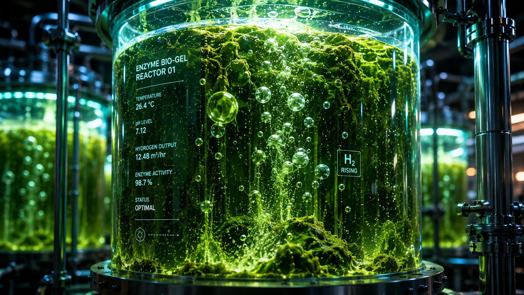 Enzyme BioGel reactor